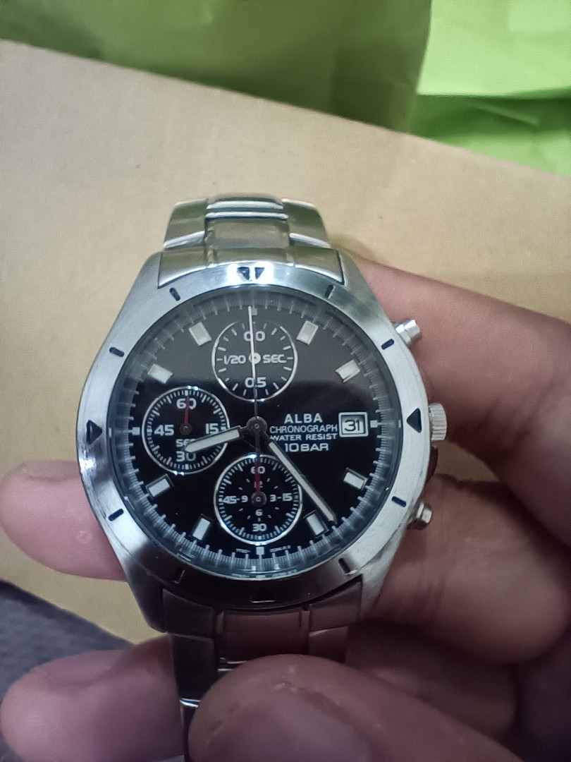 Alba chronograph 2024 10 bar price