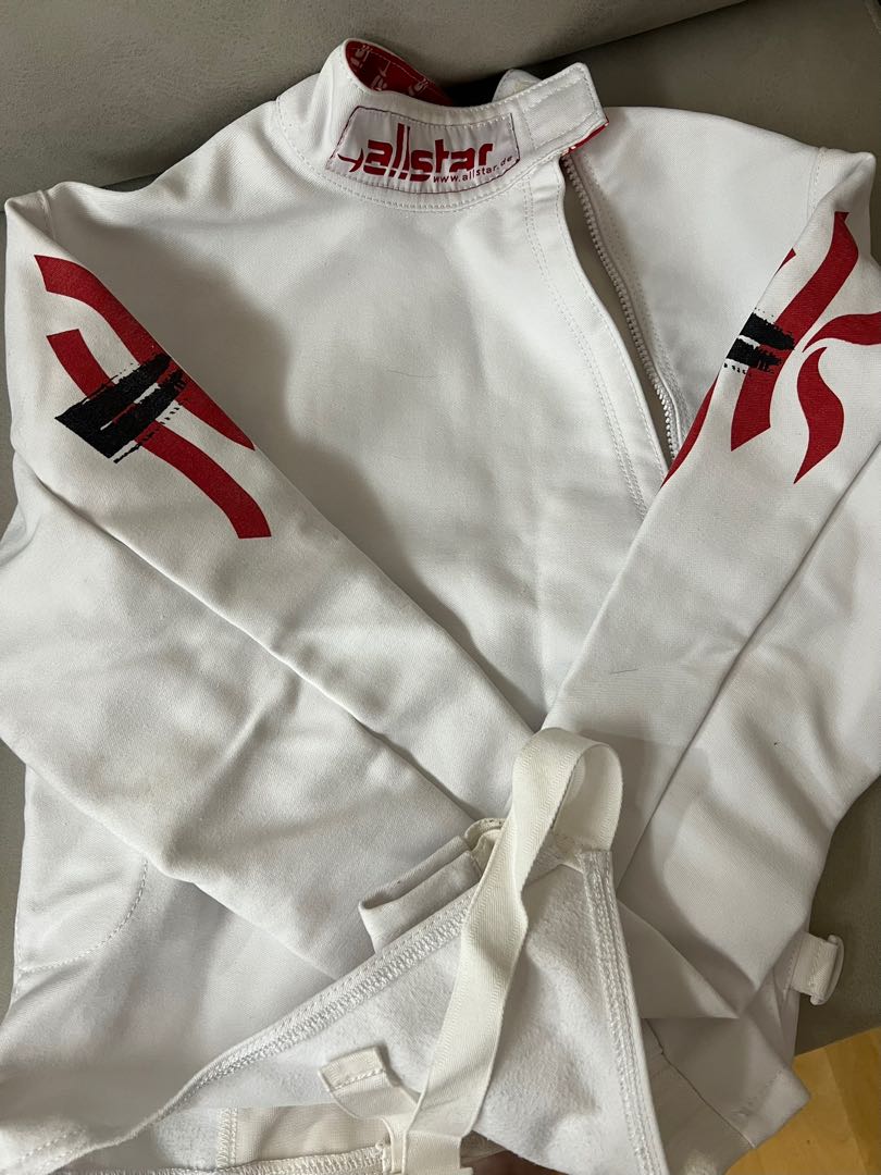 劍擊 AllStar Fencing jacket , 運動產品, 其他運動配件 Carousell