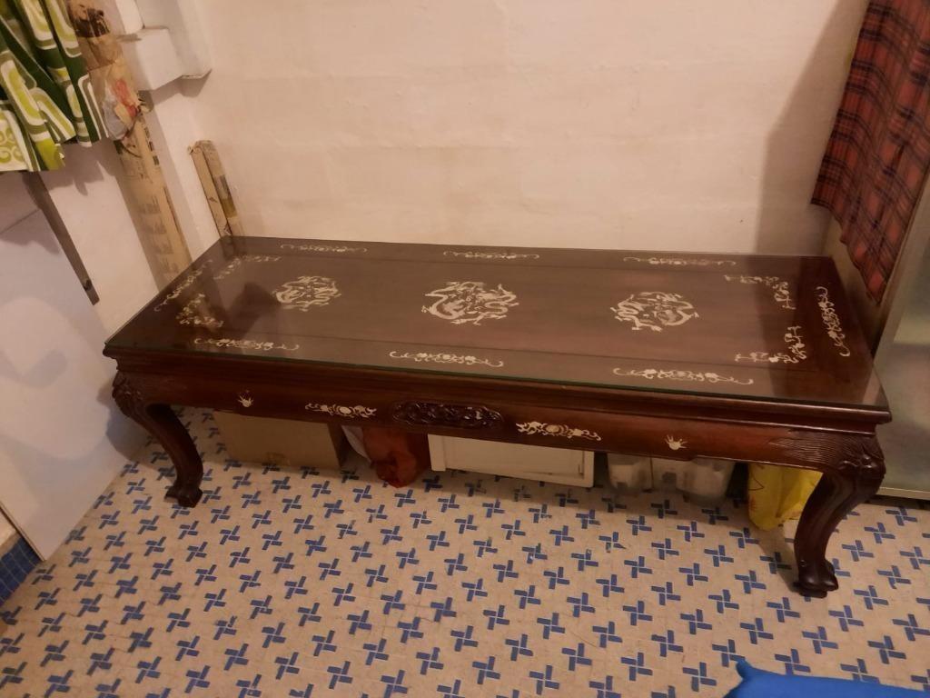 Antique rosewood sofa set (High resale value), Furniture & Home Living