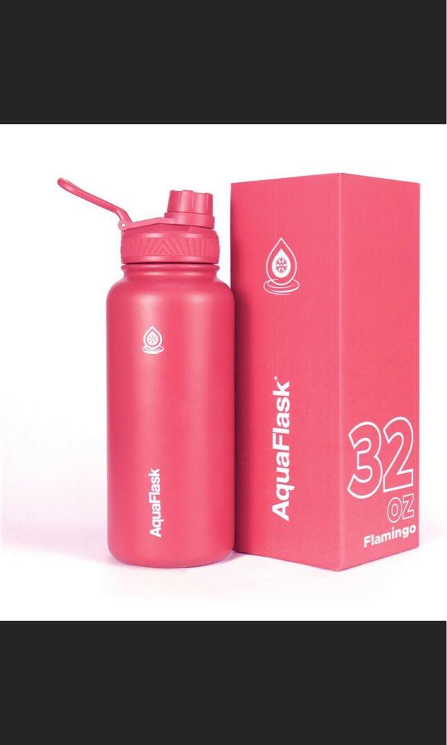 Aquaflask 32oz in Flamingo, Furniture & Home Living, Kitchenware