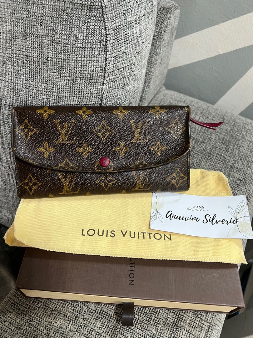 My Louis Vuitton Emilie wallet repair button (79) 