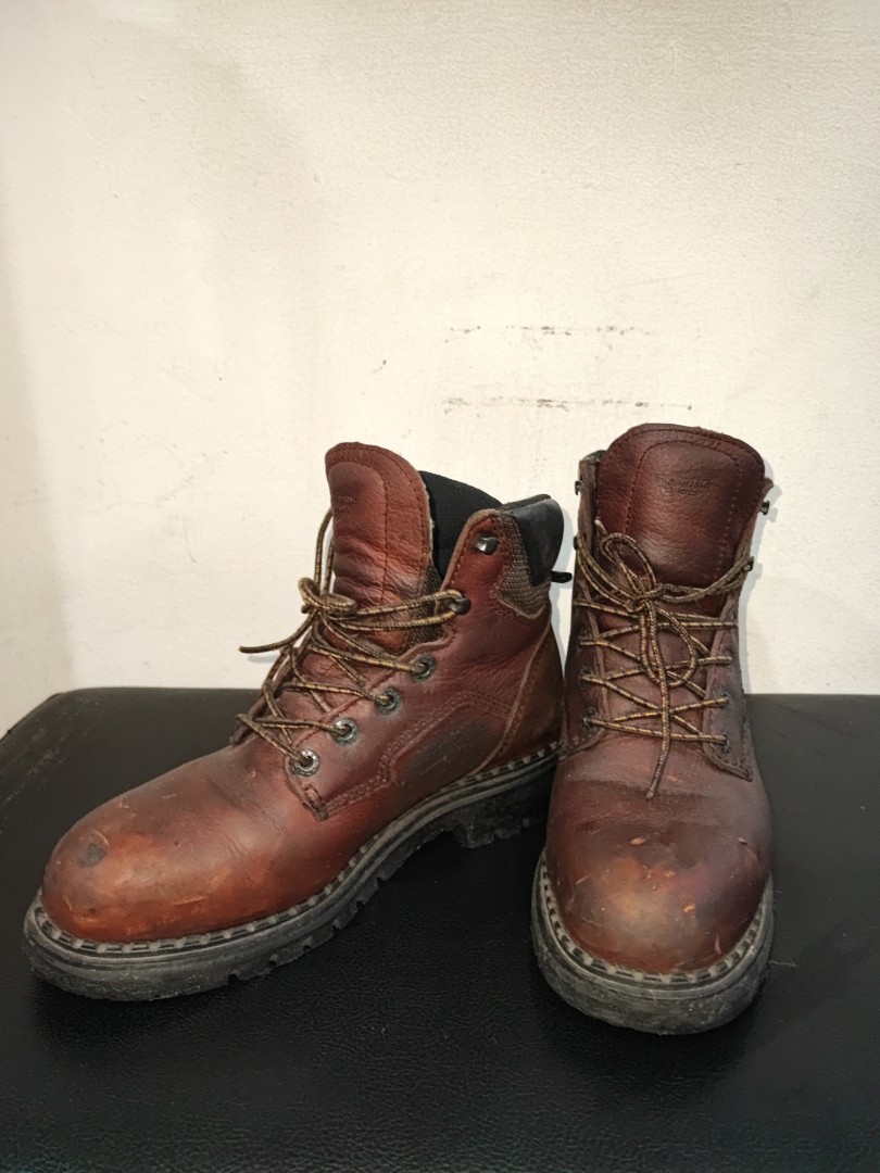 Red wing hard toe boots shop