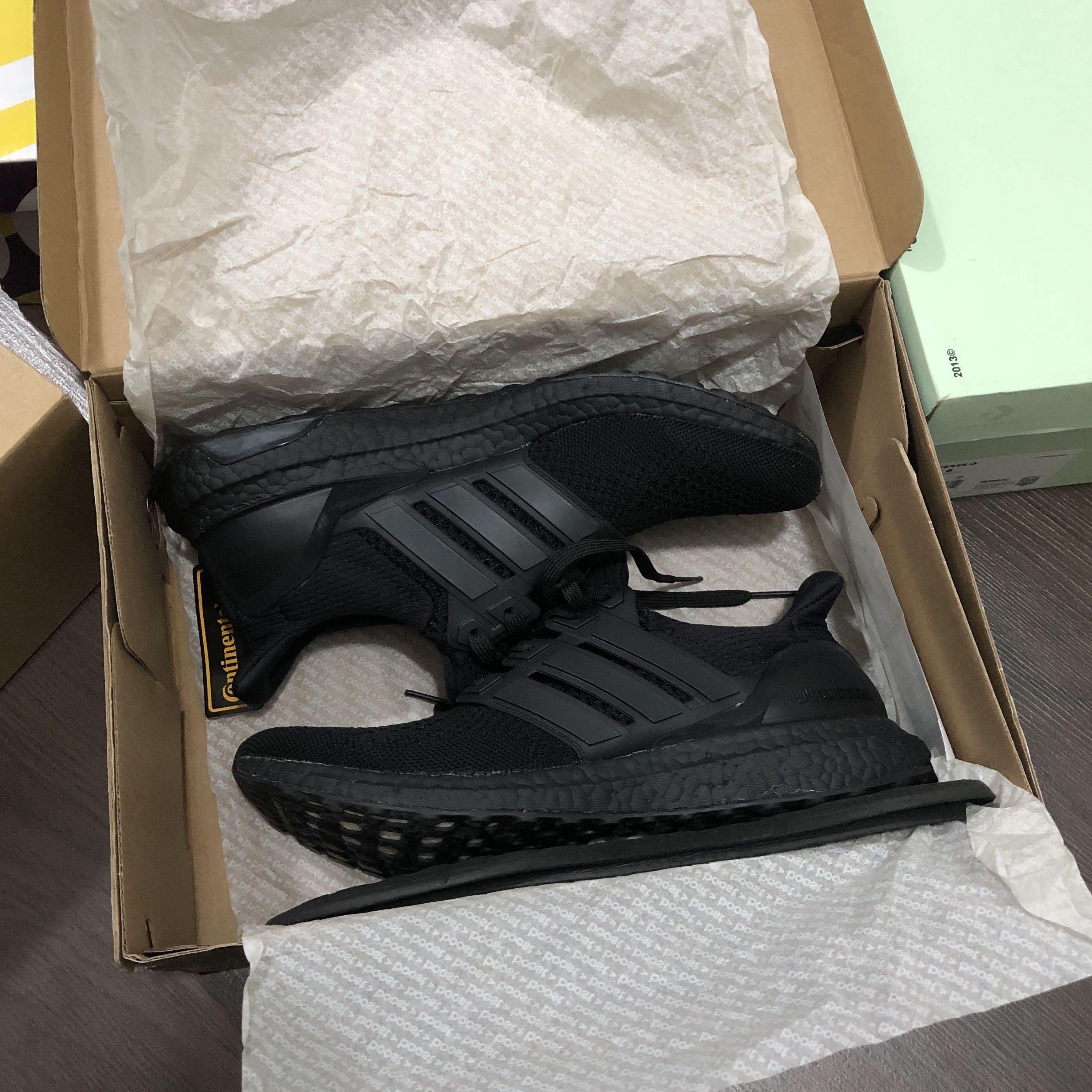 Authentic ultraBOOST UB 1.0 ultra Boost LTD triple full black UK8