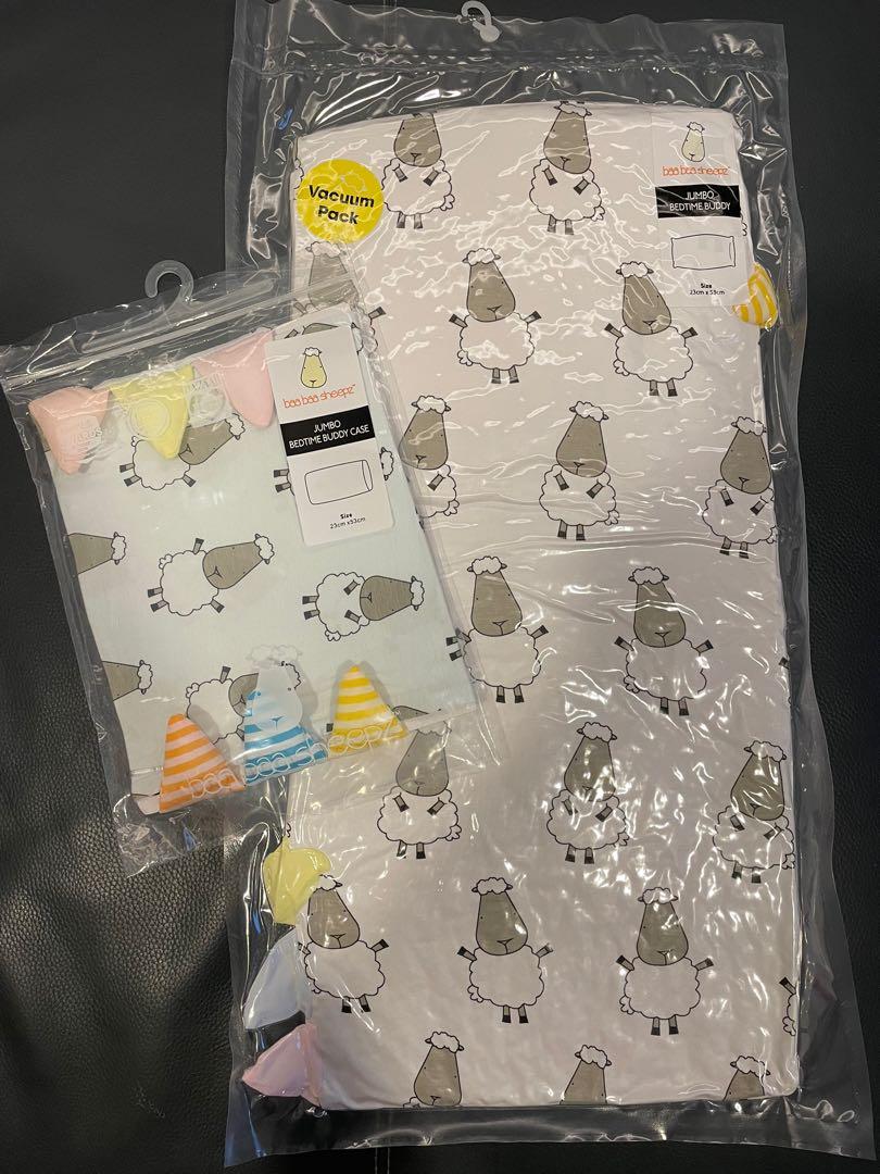 Baa Baa Sheepz Bedtime Buddy Jumbo + Case, Babies & Kids, Baby Nursery