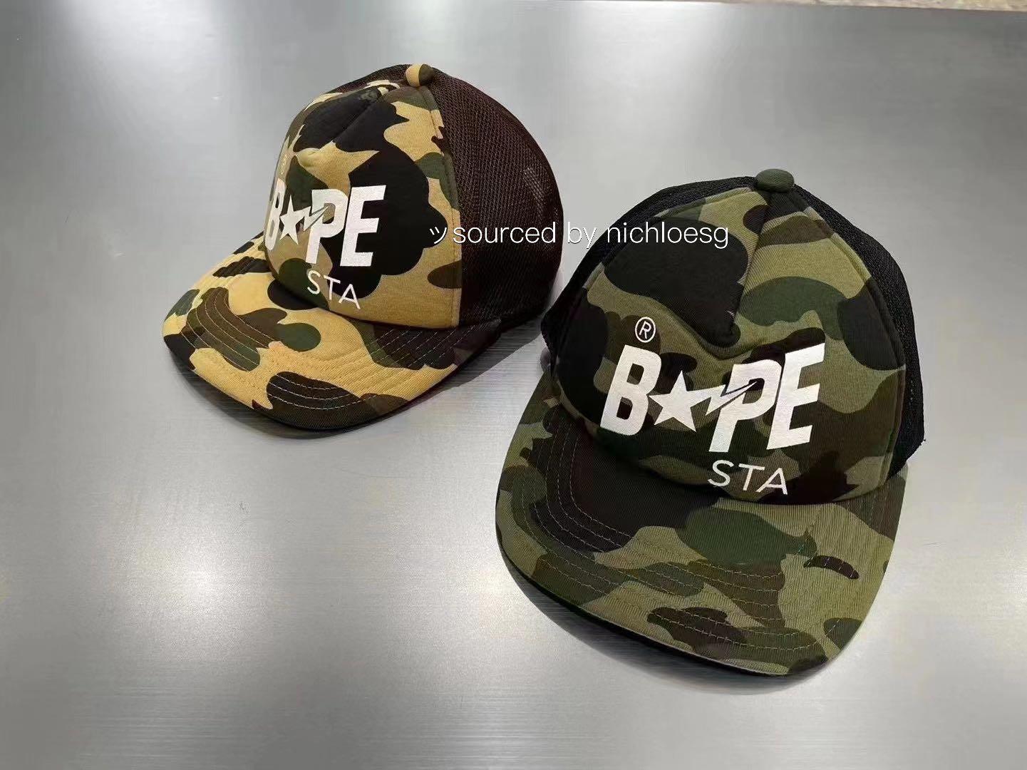 アニメBAPE STA CAMO HAT 帽子