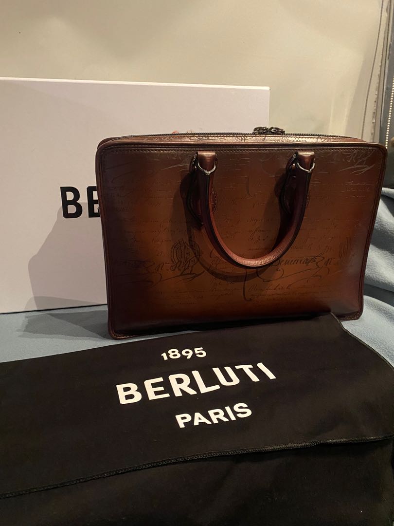 Berluti briefcase, Men's Fashion, Bags, Briefcases on Carousell