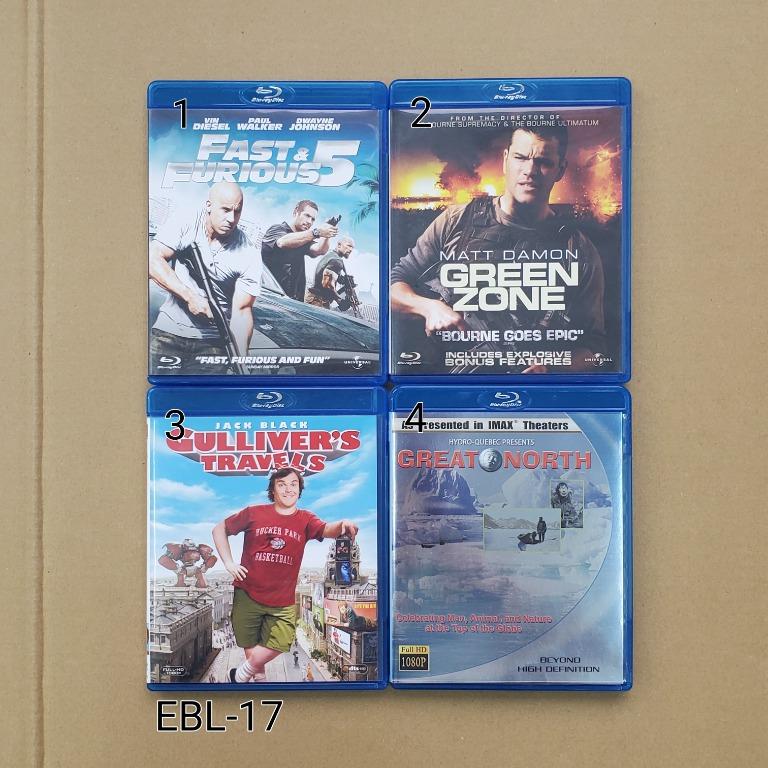 震撼全城，中古原裝正版Blu-ray 外語片，質素良好沒有明顯花痕。英語