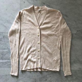 BN Muji Knitted Cardigan in Cream