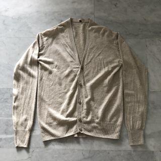 BN Muji Linen Cardigan in Oat