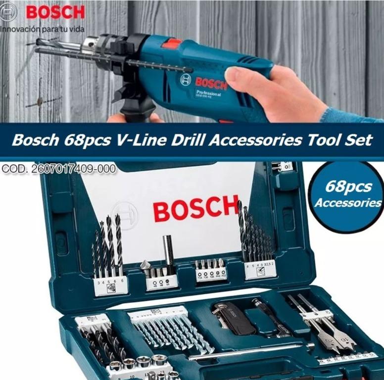 BOSCH 68pcs V Line Drill Bit and Screwdriver Bit Set Everything