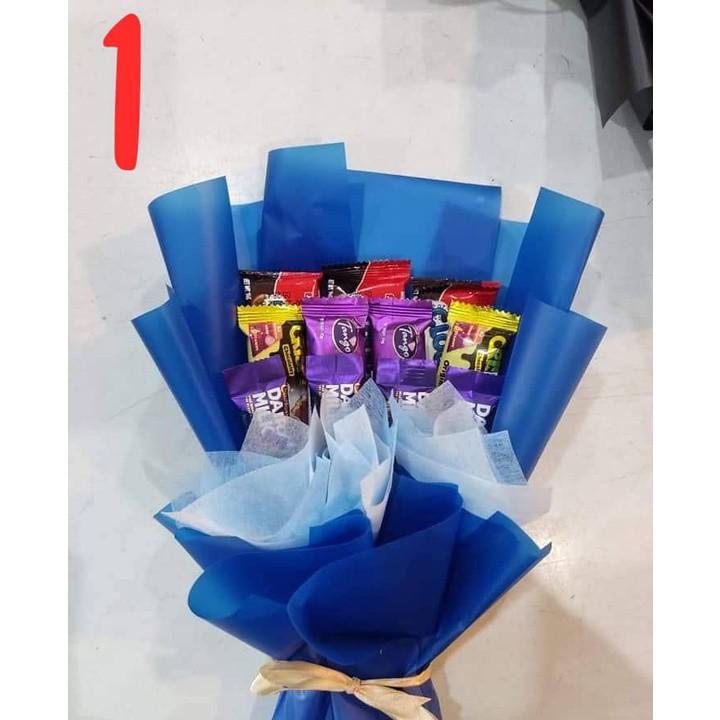 DIY: ECO RM2 Chocolate Bouquet (Jambangan Coklat Bajet Super Murah