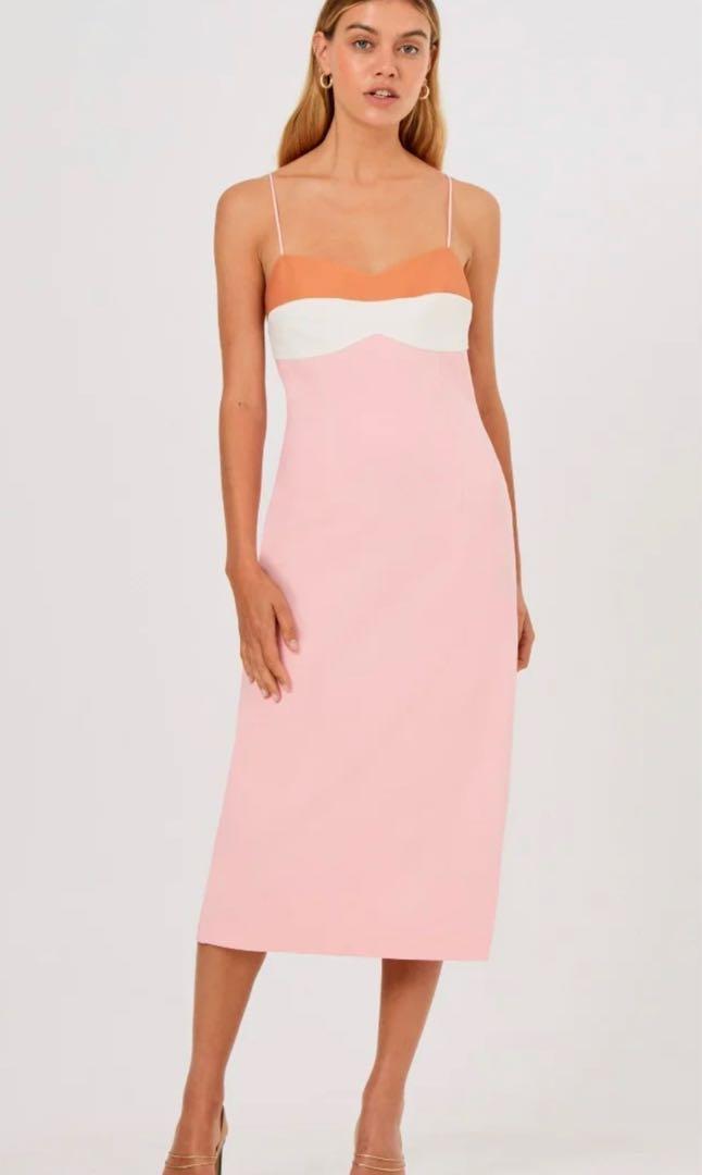 francesca's light pink dress
