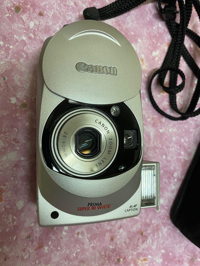 CANON Prima Super 90 Wide – Appareil 24x36 Autofocus, État Ouvert Jamais Utilisé