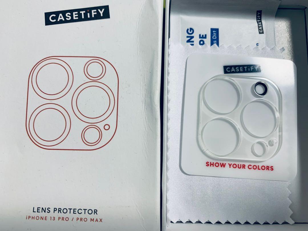 casetify lens protector for iPhone 13 pro / 13 pro max, 手提電話, 電話＆平板電腦配件