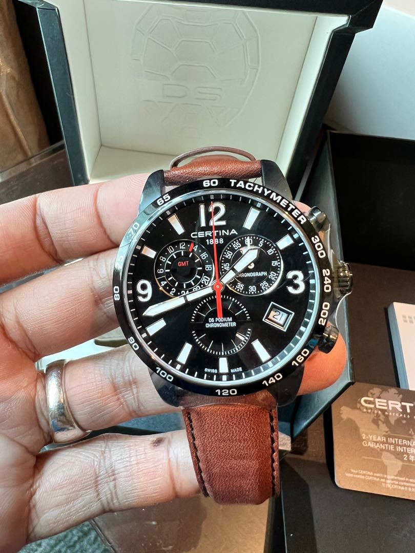 Certina chronograph gmt best sale