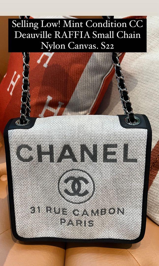 Chanel deauville messenger best sale bag