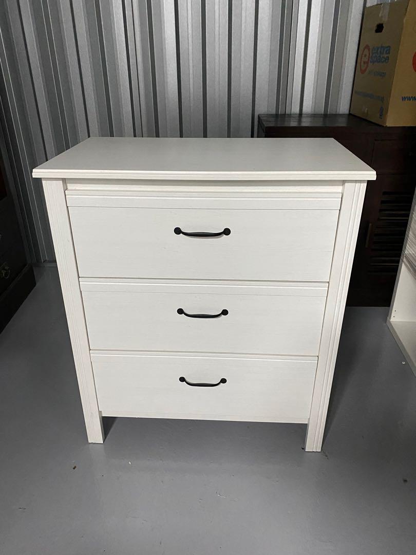 Ikea brusali chest of 3 shop drawers
