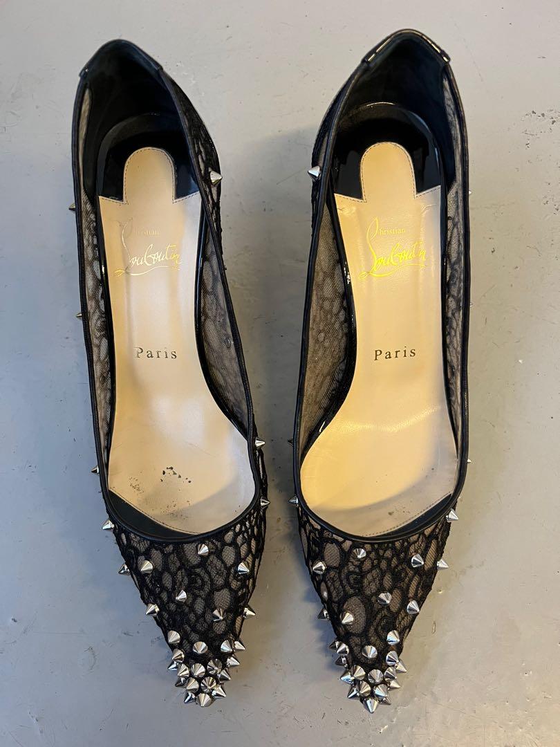 Christian louboutin new arrivals lace pumps