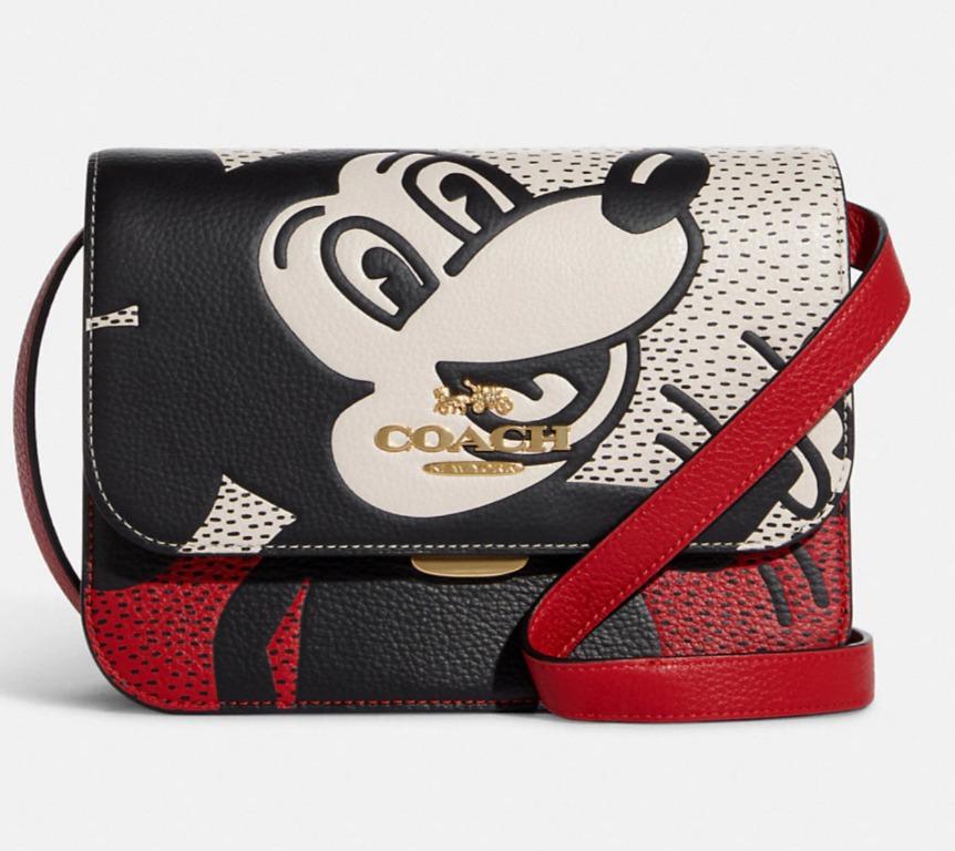 Coach Disney Mickey Mouse X Keith Haring Brynn Crossbody, Women's 