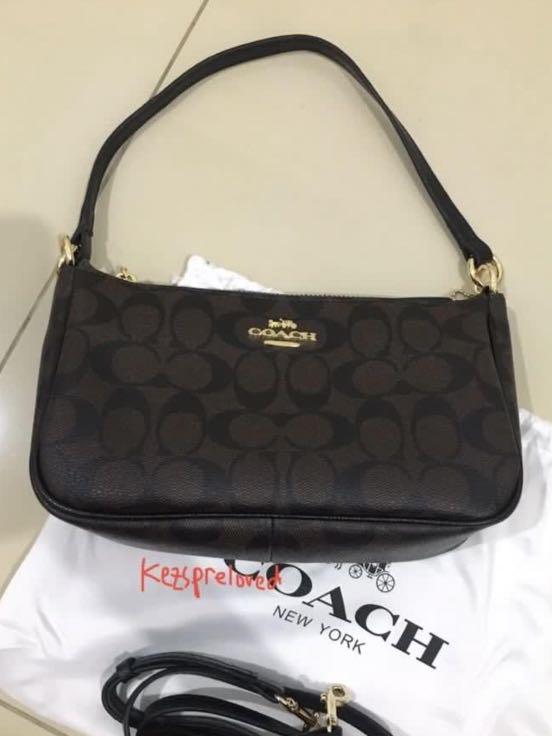 Coach Signature shoulder sling Bag