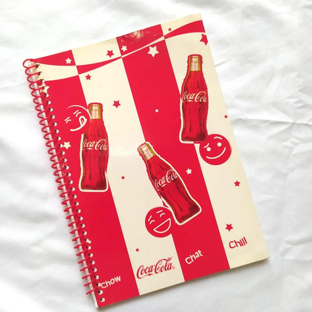 Coca Cola Notebook, Hobbies & Toys, Stationary & Craft, Stationery & School  Supplies on Carousell