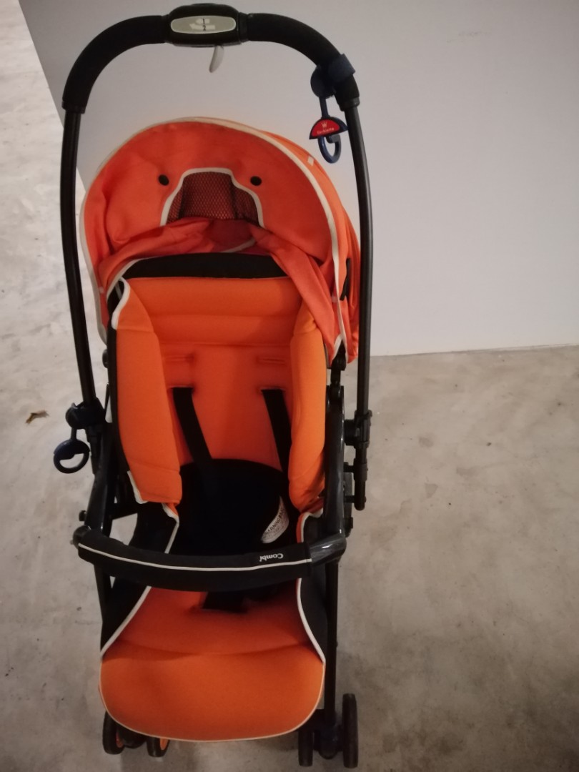Combi hot sale stroller orange