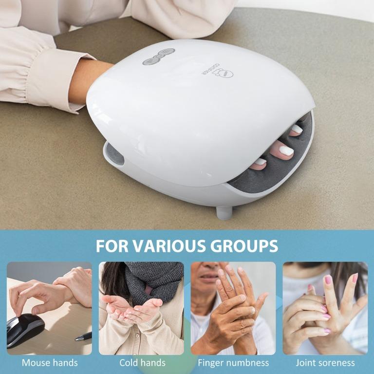 Comfier Cordless Hand Massager Trigger Finger Relief Pain, Arthritis