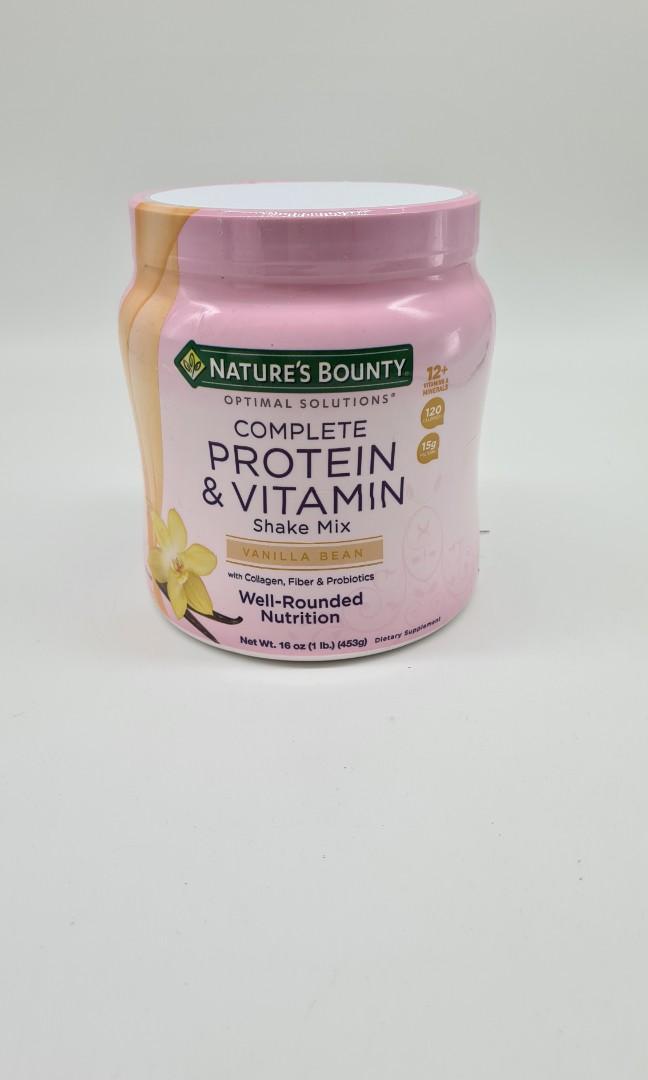 Complete proteim amd vitamin nature's bounty, Health & Nutrition