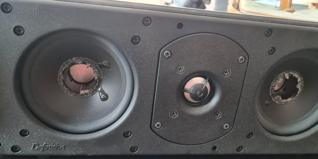 Definitive Technology center channel speaker, Audio, Soundbars ...