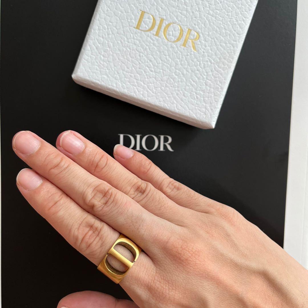 Dior Oblique Signet Ring Silver  DIOR AU