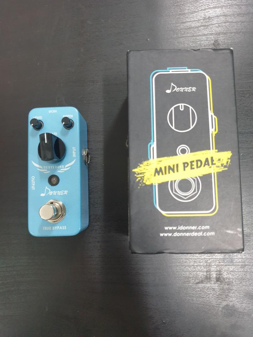 DONNER CHORUS PEDAL, TUTTI LOVE ANALOG CHORUS GUITAR PEDAL FOR ELECTRIC