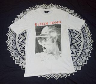 Elton John × Cotton On White T-shirts 2019