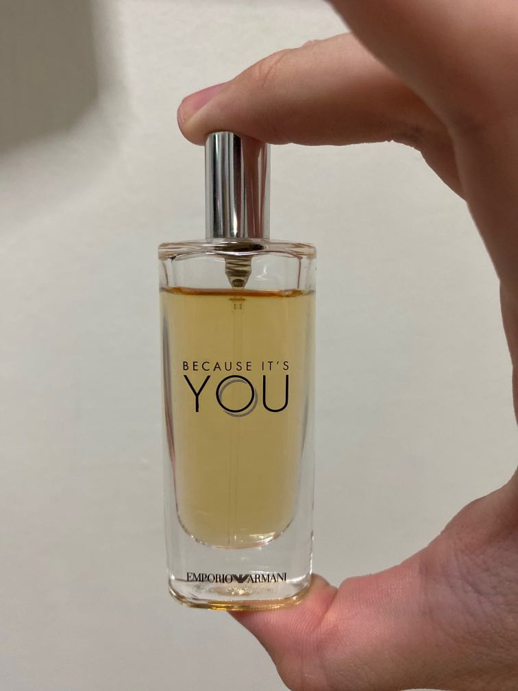 Emporio Armani s Because It s You EDP 15ml Beauty Personal Care
