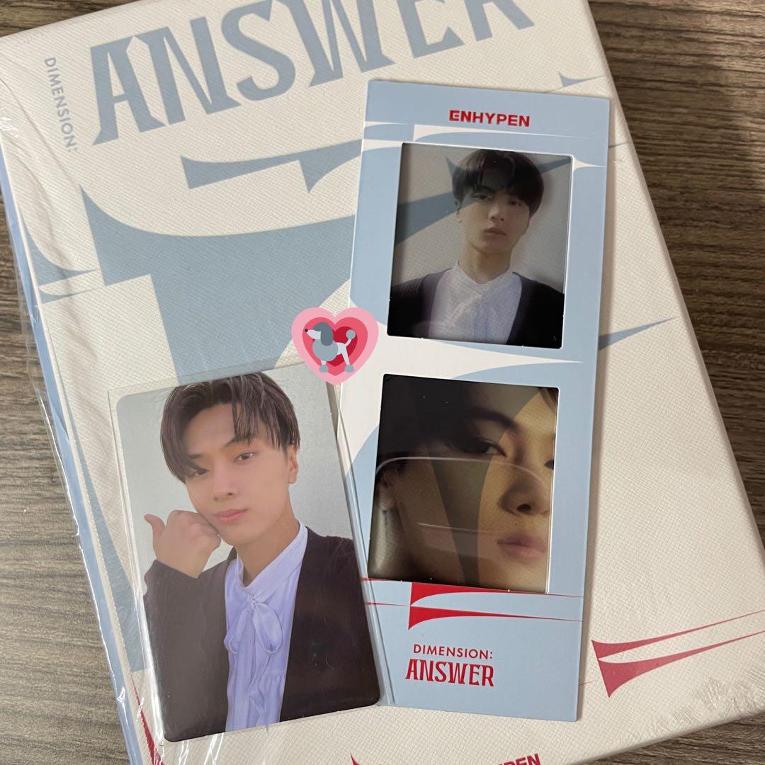 ENHYPEN DIMENSION ANSWER Yet ver. Album (Category: K-Wave Merchandise) located in Mandaluyong City. Submitted by user4261302 (Listing ID 1169972717, Image 1). Description: ꒰ wts lfb ph onhand | help rt ꒱ ✷ enhypen jay ⤷ jongseong yet selca pc & bookmark ⤷ unsealed da yet album (no pola & qr) — ₱350 + 20 pf !! payo / 3 days !! sold as set only !! reply “mine + jay set” to claim rcbyt ☻ ! t. photocard dimension answer.