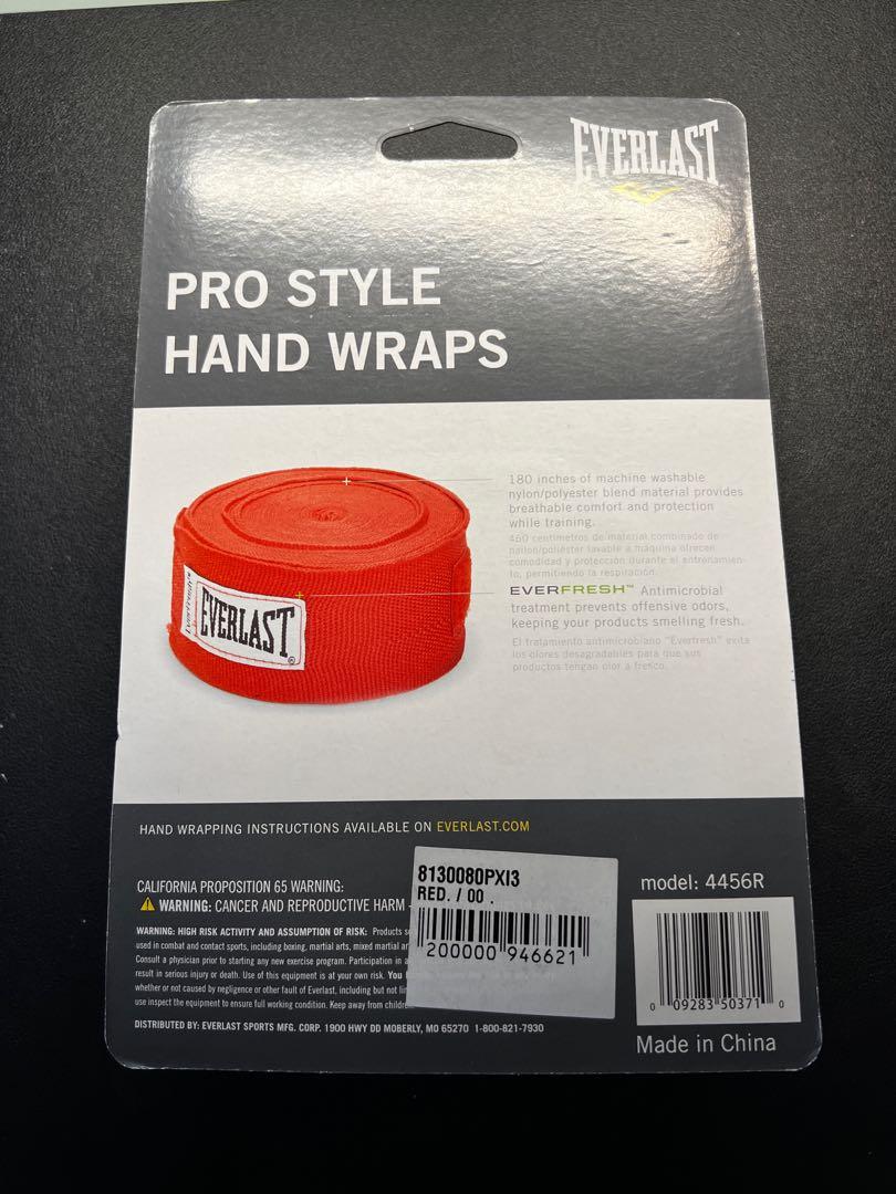 Everlast Pro Style Hand Wraps, Sports Equipment, Other Sports Equipment