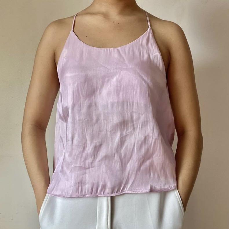 F21 Pink Satin Camisole Top (Category: Blouses) located in Cebu City. Submitted by edgo_ (Listing ID 1169881264, Image 2). Description: .