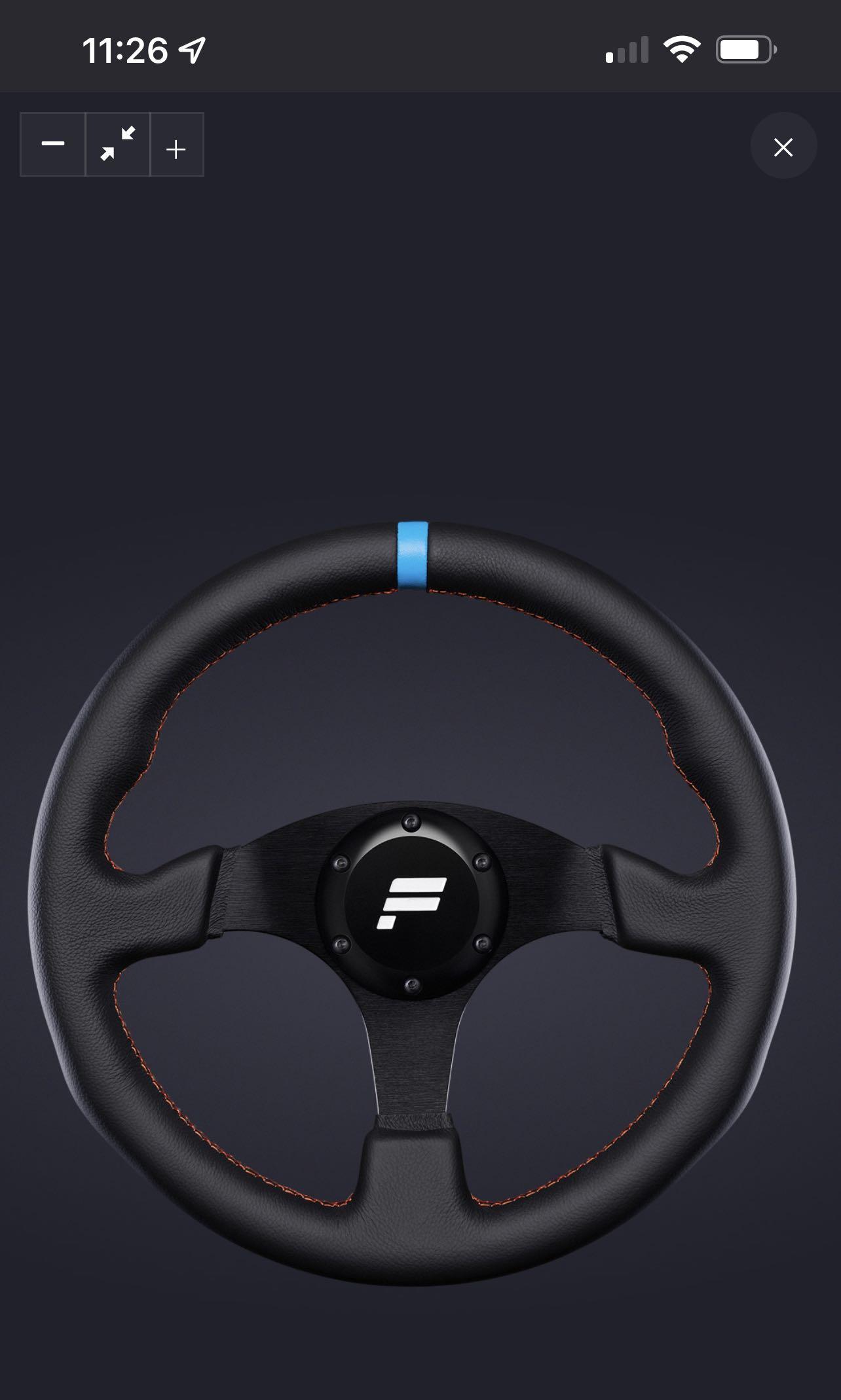 Fanatec ClubSport Wheel Rim R330, 電子遊戲, 遊戲機配件, 手掣