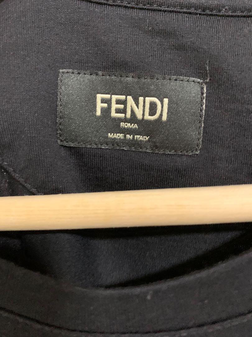 Fendi Bag Bugs T Shirt (Stud Eye), Luxury, Apparel On Carousell