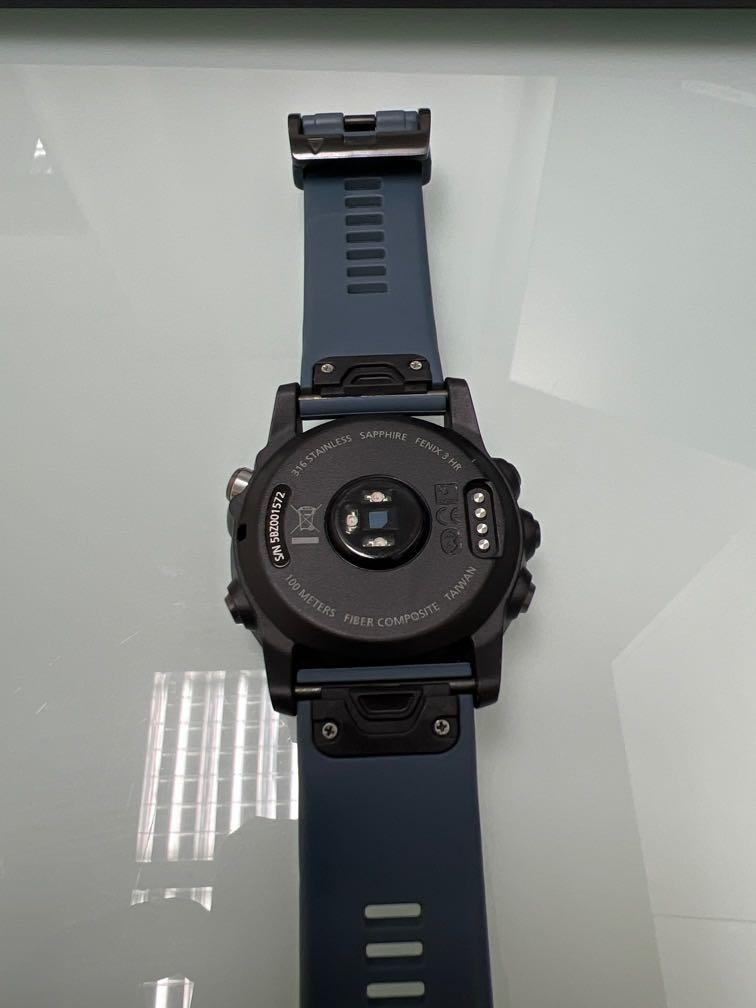 Garmin Fenix 3 HR Sapphire Mobile Phones Gadgets Wearables