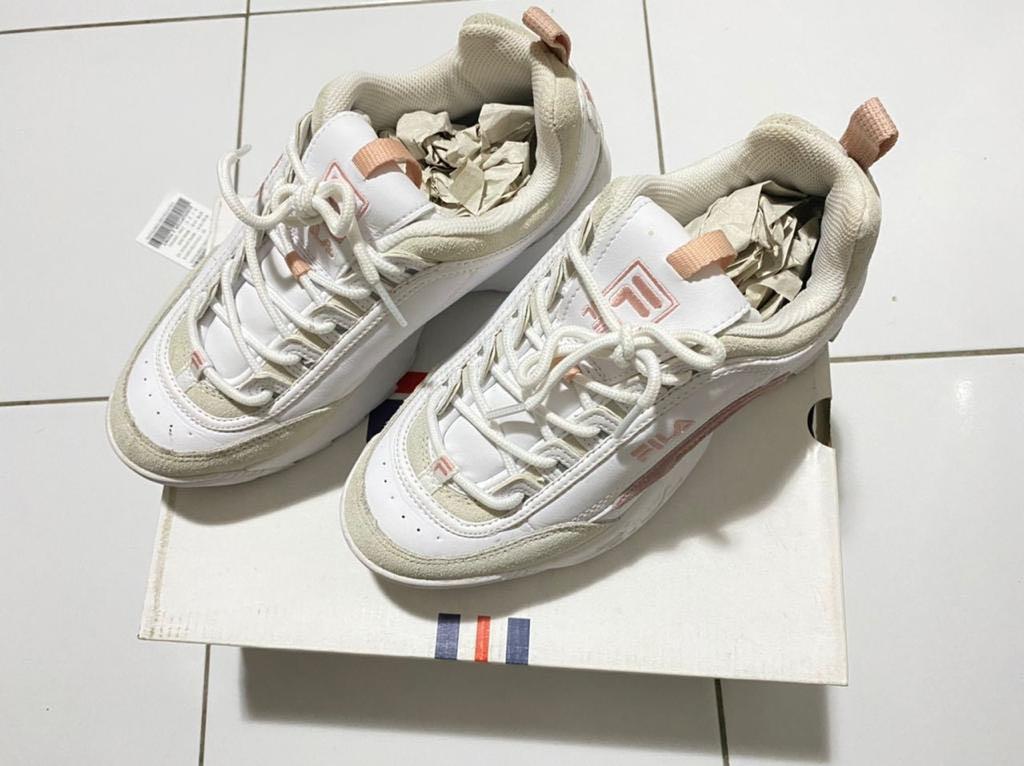 Fila Disruptor 11 White Pink Grey