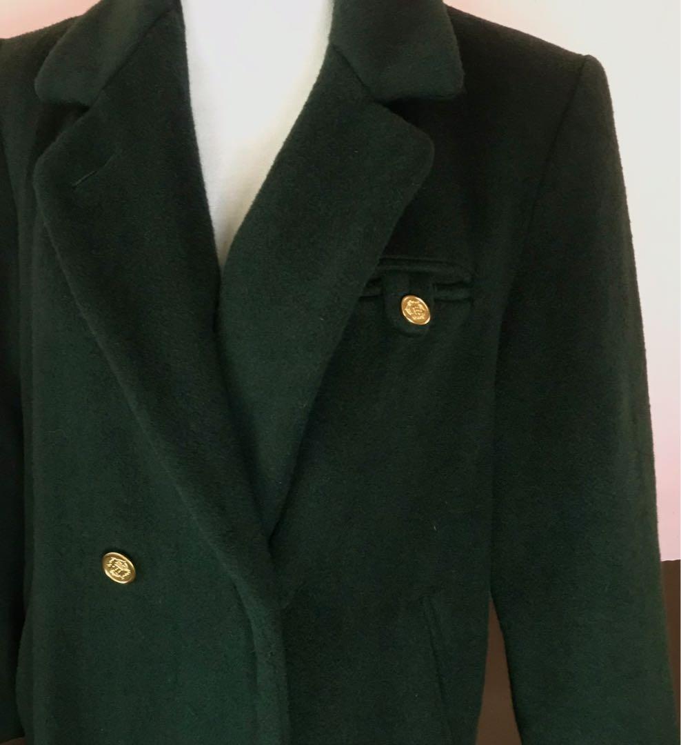 Forecaster of Boston Hunter Green Wool Coat Women s Fashion