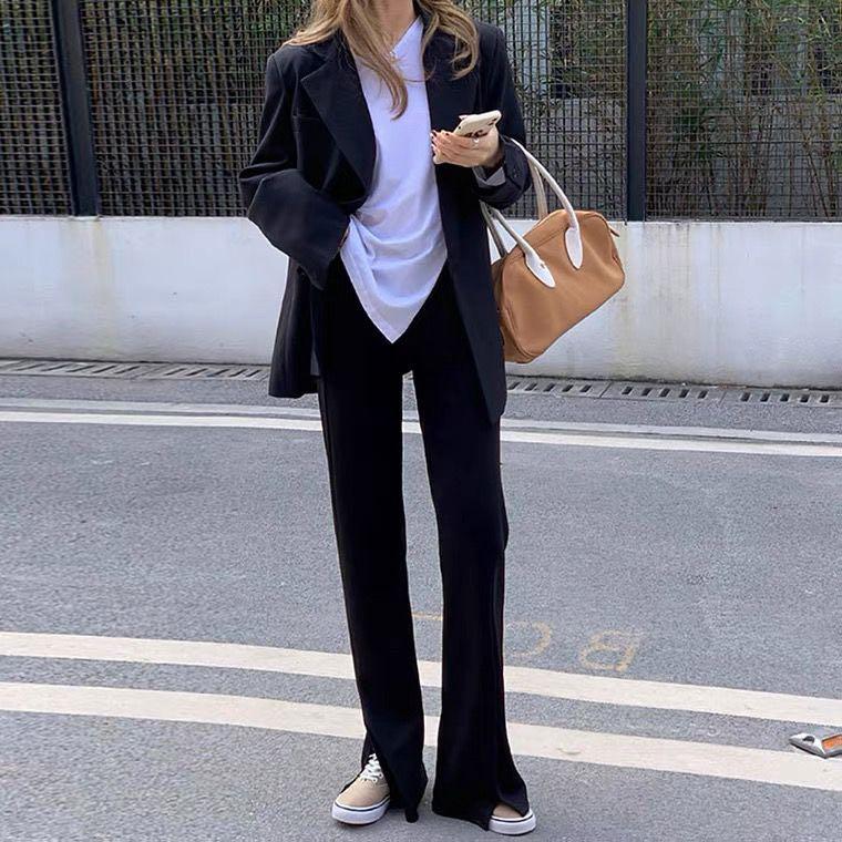 Formal Double Slit Pants, Women's 