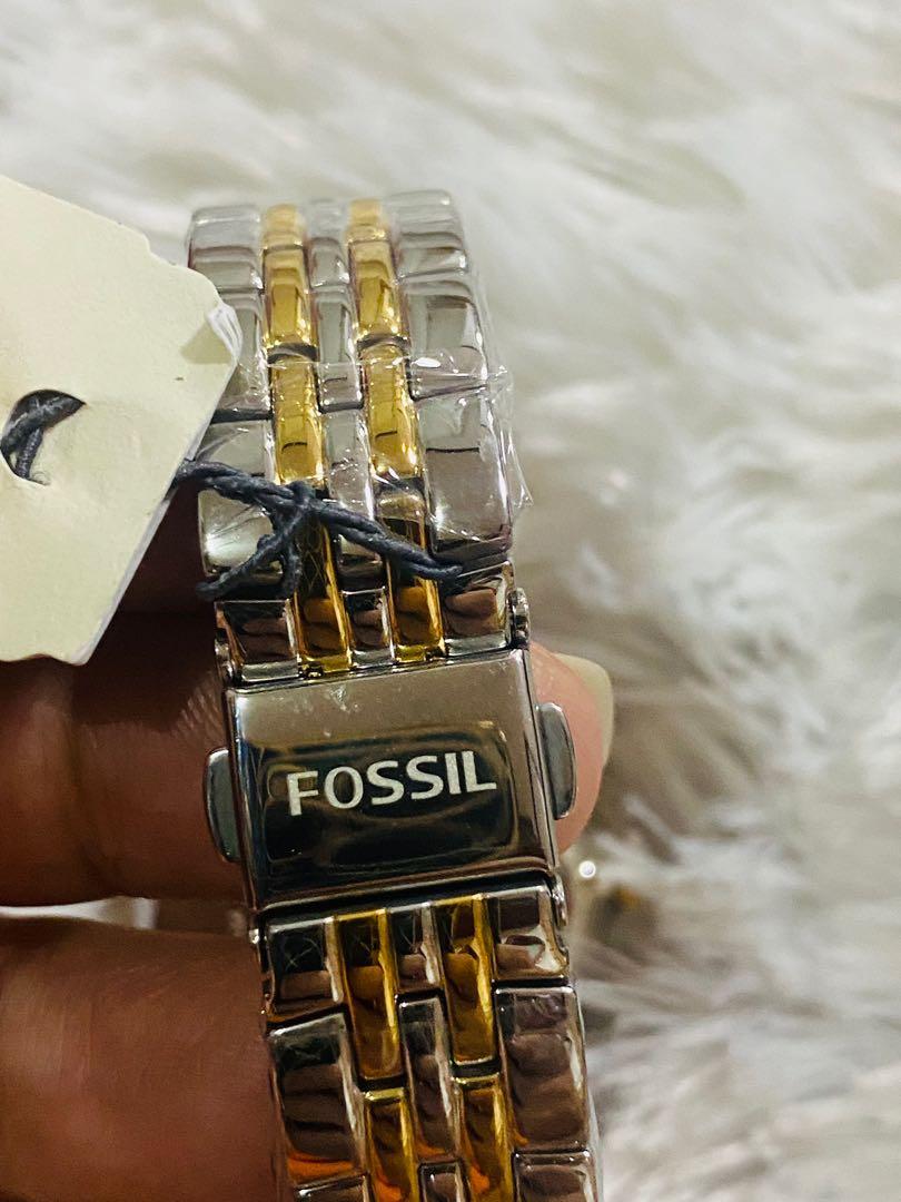 Fossil Jacqueline Two Tone, Women's Fashion, Watches & Accessories