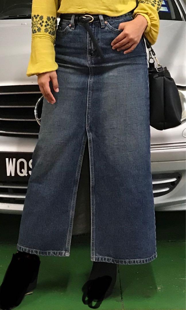 Gap Denim Skirt, Women'S Fashion, Bottoms, Skirts On Carousell