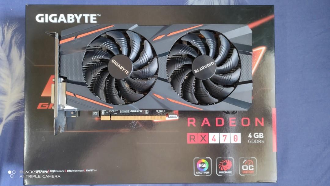 Rx 470 4gb gigabyte top
