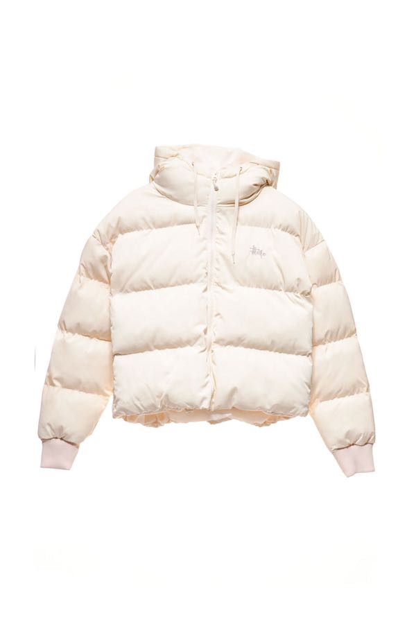 Graffiti Hood Puffa Jacket, Women's 