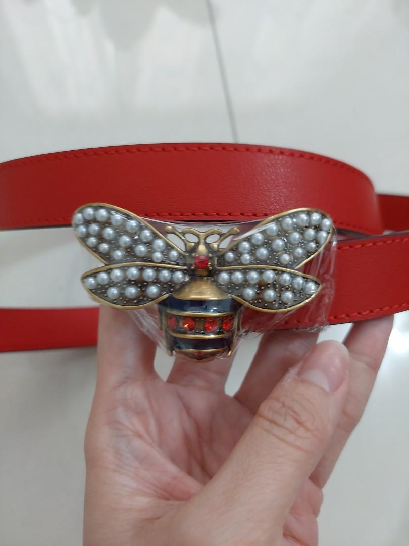 Gucci queen bee belt store