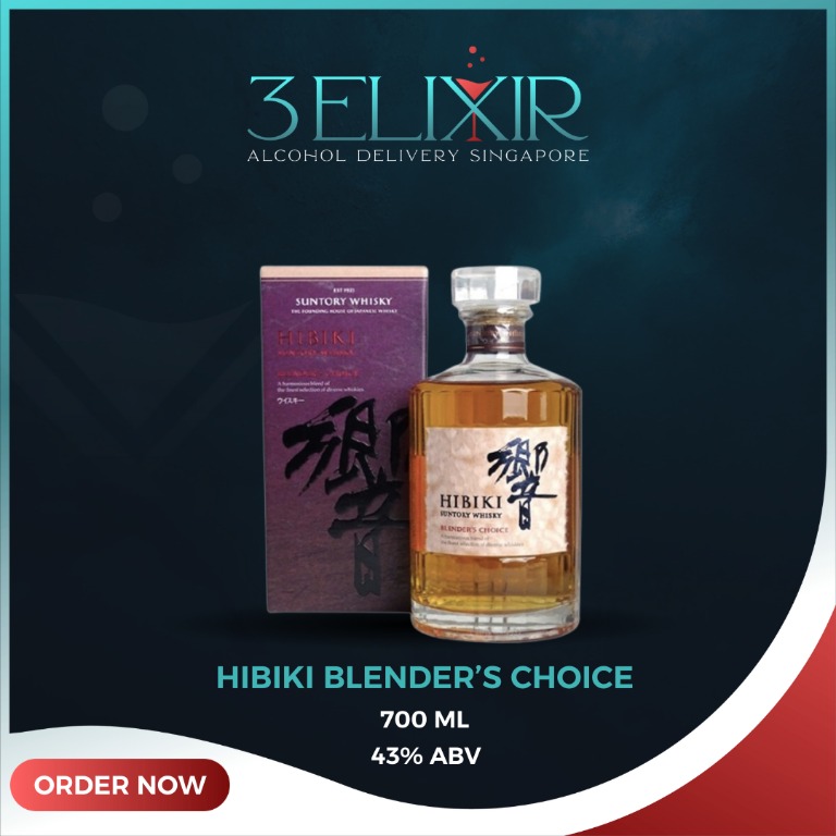 Hibiki Blender's Choice 700ML, Food & Drinks, Alcoholic Beverages on