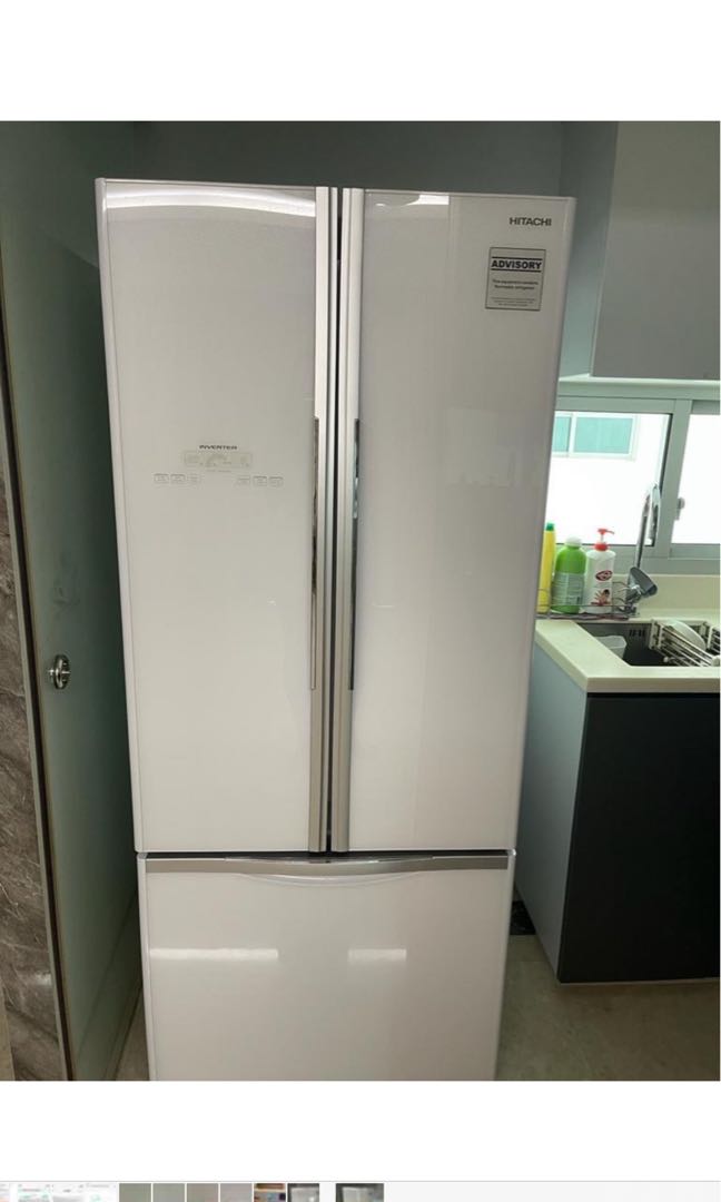 Hitachi Fridge RWB550P2MS warranty till Oct 2023, TV & Home