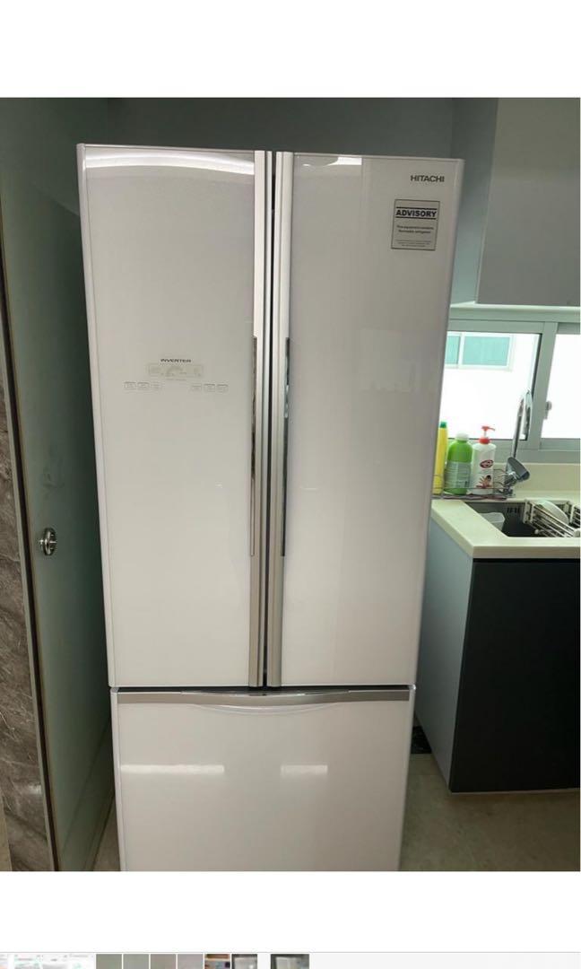 Hitachi Fridge RWB550P2MS warranty till Oct 2023, TV & Home
